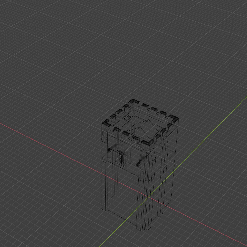 Château de Marmande (86) – photogrammétrie et modélisation 3D du sommet de la&nbsp;tour-porte
